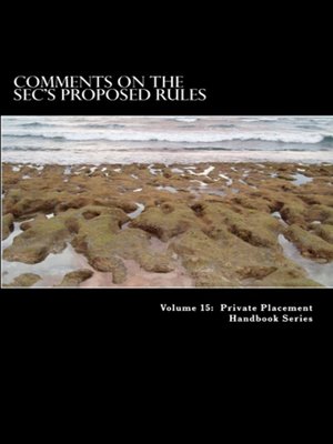 cover image of Comments on the SEC's Proposed Rules for Regulation Crowdfunding